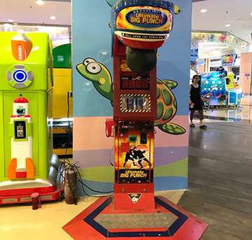 【立而方】韓國著名男星為釋放壓力玩龍拳機，一拳打下8347高分